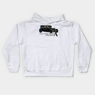 1930 Ford Model A Tudor Sedan Kids Hoodie